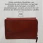 Preview: Vintage Pedro Portemonnaie Used Look red devel Hand Made Design